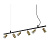 Подвесная люстра Ideal Lux Dynamite SP6 Ottone Satinato 244648 Подвесная люстра Ideal Lux Dynamite SP6 Ottone Satinato 244648