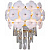 Настенный светильник Illumico IL8139-2WLY-39 GD WT
