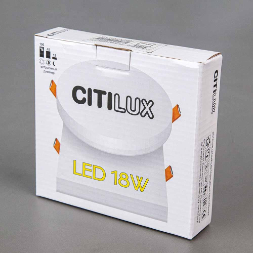 Встраиваемый светодиодный светильник Citilux Вега CLD52K18W Встраиваемый светодиодный светильник Citilux Вега CLD52K18W