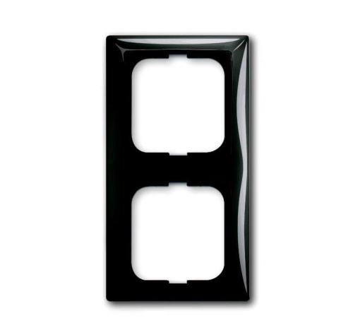 Рамка 2-постовая ABB Basic55 chateau-черный 2CKA001725A1507 Рамка 2-постовая ABB Basic55 chateau-черный 2CKA001725A1507