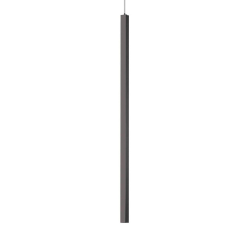 Подвесной светодиодный светильник Ideal Lux Ultrathin D100 Square Nero 194196 Подвесной светодиодный светильник Ideal Lux Ultrathin D100 Square Nero 194196