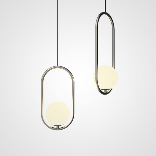 Подвесной Светильник Matthew Mccormick Hoop 40 Black Mila Pendant By Imperiumloft