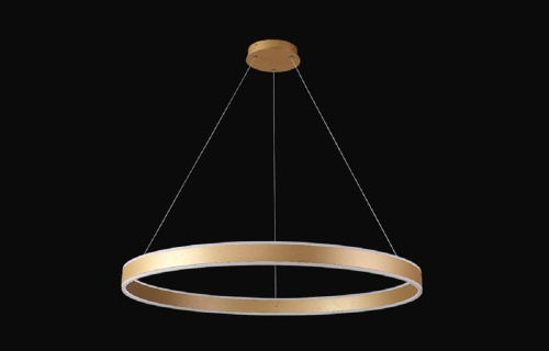Подвесная люстра Crystal Lux MUCHOS SP88W LED D1000 GOLD