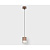 Подвесной светодиодный светильник Italline IT014-0203 rose gold