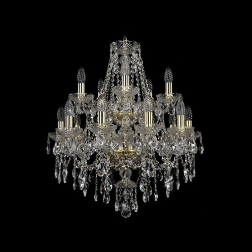 Подвесная люстра Bohemia Ivele 1415/10+5/200/2d G Подвесная люстра Bohemia Ivele 1415/10+5/200/2d G