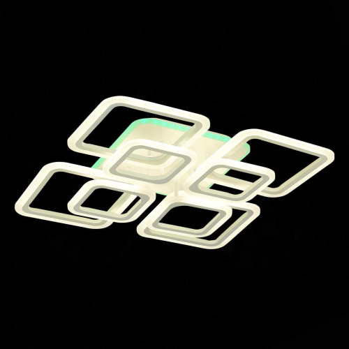 Потолочная светодиодная люстра Evoled Qutro SLE200452-08RGB Потолочная светодиодная люстра Evoled Qutro SLE200452-08RGB