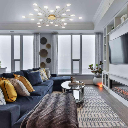 Потолочная люстра Escada STARFALL 2109/1 Copper Потолочная люстра Escada STARFALL 2109/1 Copper
