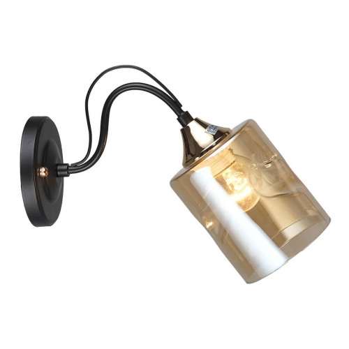 Бра IMEX MD.4052-1-W BK+FGD Бра IMEX MD.4052-1-W BK+FGD