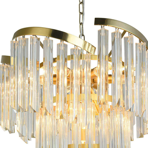 Подвесная люстра Lumien Hall Гарленда LH0042/10P-GDCG Подвесная люстра Lumien Hall Гарленда LH0042/10P-GDCG