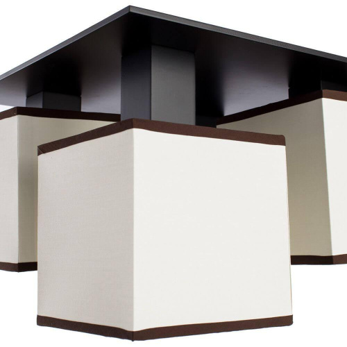 Потолочная люстра Arte Lamp Quadro A4402PL-4BK Потолочная люстра Arte Lamp Quadro A4402PL-4BK