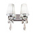 Бра Lumina Deco  Alessia LDW 1726-2W CHR