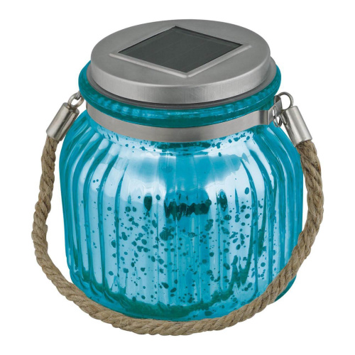 Светильник на солнечных батареях (UL-00003208) Uniel Modern USL-M-210/GN120 Blue Jar Светильник на солнечных батареях (UL-00003208) Uniel Modern USL-M-210/GN120 Blue Jar