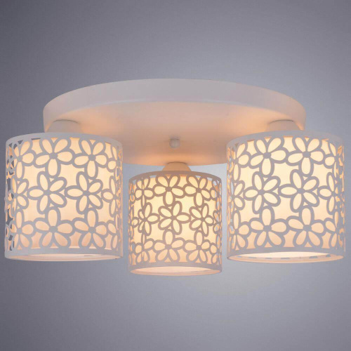 Потолочная люстра Arte Lamp Traforato A8349PL-3WH Потолочная люстра Arte Lamp Traforato A8349PL-3WH