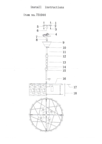 Подвесной светильник Lightstar Varese 731044 Подвесной светильник Lightstar Varese 731044