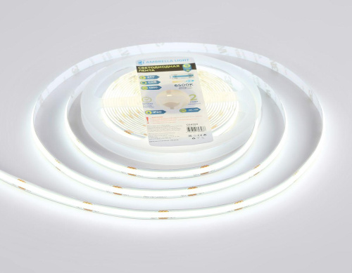 Светодиодная лента Ambrella Light 12W/m 480LED/m COB холодный белый 5M GS4703 Светодиодная лента Ambrella Light 12W/m 480LED/m COB холодный белый 5M GS4703