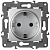 Розетка ЭРА Elegance 2P E Schuko со шторками 16A 250V 14-2102-03 Б0034274