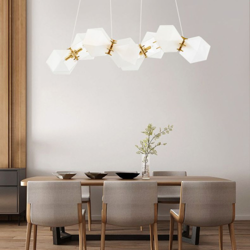Люстра Gabriel Scott  Welles Glass L8 By Imperiumloft