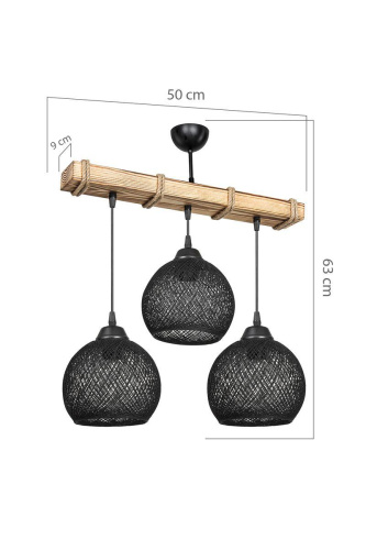 Подвесная люстра Toplight Lydia TL1614L-03BW Подвесная люстра Toplight Lydia TL1614L-03BW