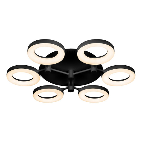 Потолочная светодиодная люстра iLedex Jomo FS-014-X6-(B) 72W BK Потолочная светодиодная люстра iLedex Jomo FS-014-X6-(B) 72W BK