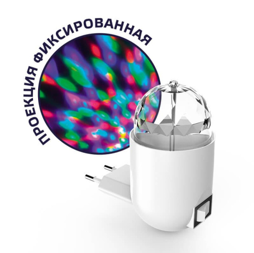Настенный светильник Gauss с фиксированной проекцией диско DIY0041 Настенный светильник Gauss с фиксированной проекцией диско DIY0041