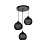 Подвесная люстра Toplight Lizbeth TL1612R-03BK