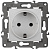 Розетка ЭРА Elegance 2P E Schuko 16A 250V 14-2101-01 Б0034264