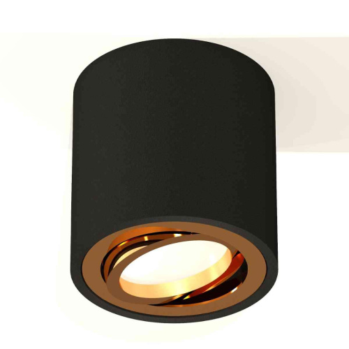Комплект накладного светильника Ambrella light Techno Spot XS7532004 SBK/PYG черный песок/золото желтое полированное (C7532, N7004) Комплект накладного светильника Ambrella light Techno Spot XS7532004 SBK/PYG черный песок/золото желтое полированное (C7532, N7004)