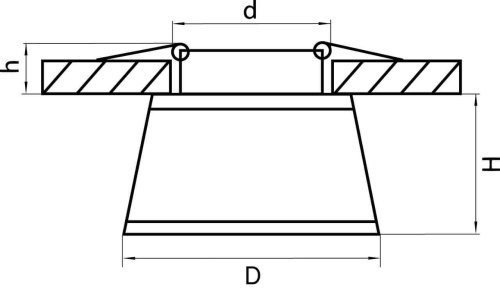 Встраиваемый светильник Lightstar Maturo 072154 Встраиваемый светильник Lightstar Maturo 072154
