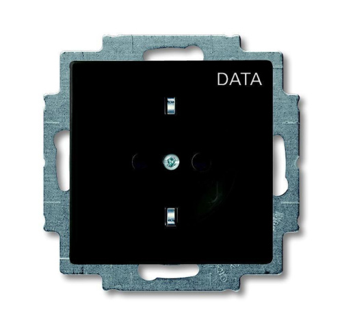 Розетка ABB Basic55 Schuko с/з 16A 250V Data безвинтовой зажим chateau-черный 2CKA002011A6143 Розетка ABB Basic55 Schuko с/з 16A 250V Data безвинтовой зажим chateau-черный 2CKA002011A6143