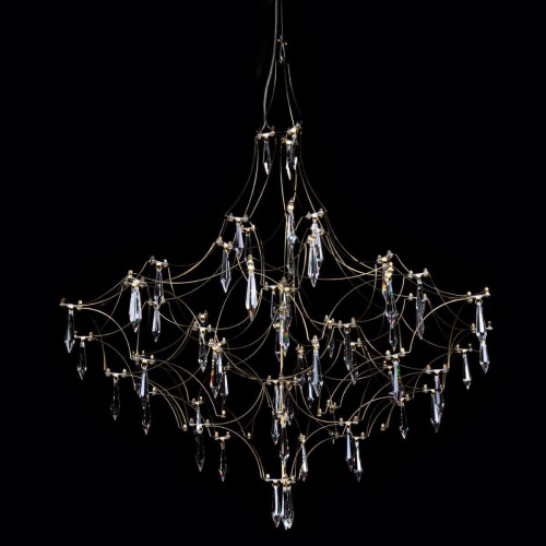 Подвесная светодиодная люстра Loft IT Mira 10259/800 Gold Asfour Подвесная светодиодная люстра Loft IT Mira 10259/800 Gold Asfour