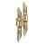 Настенный светильник W68069-4 ant.brass