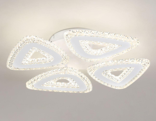Потолочная светодиодная люстра Ambrella light Acrylica Original FA4019 Потолочная светодиодная люстра Ambrella light Acrylica Original FA4019