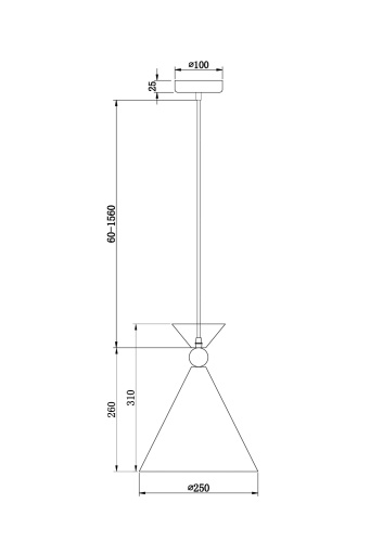 Подвесной светильник Freya FR5392PL-01GR Подвесной светильник Freya FR5392PL-01GR