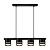 Подвесная люстра Arte Lamp Legacy A8024SP-4BK