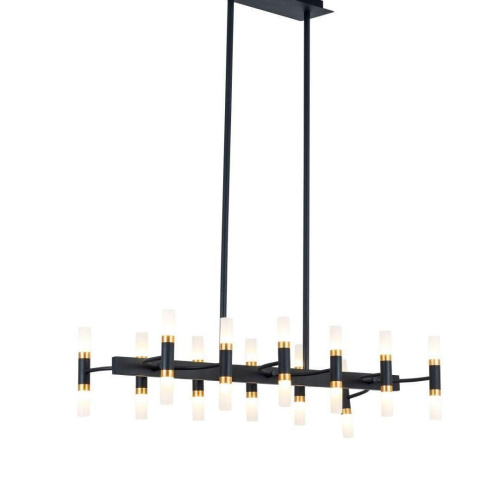 Подвесная люстра Lumina Deco Richmond LDP 6035-24 PR+BK+GD Подвесная люстра Lumina Deco Richmond LDP 6035-24 PR+BK+GD