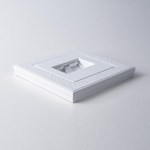 Рамка Werkel Flock на 1 пост белая WL05-Frame-01-white 4690389046704 Рамка Werkel Flock на 1 пост белая WL05-Frame-01-white 4690389046704