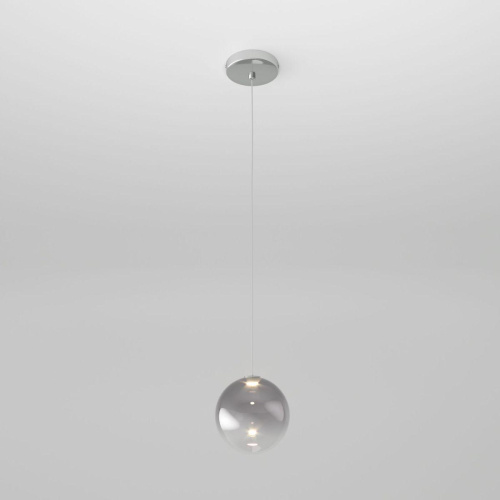 Подвесной светодиодный светильник Eurosvet Wonder 50232/1 Led дымчатый Подвесной светодиодный светильник Eurosvet Wonder 50232/1 Led дымчатый
