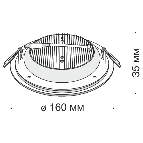 Встраиваемый светильник Technical DL304-L12W Встраиваемый светильник Technical DL304-L12W