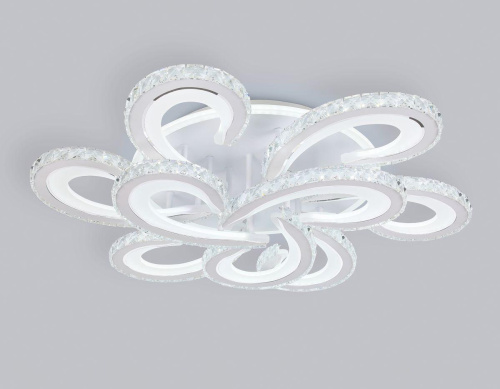 Потолочная светодиодная люстра Ambrella light Acrylica Ice FA1704 Потолочная светодиодная люстра Ambrella light Acrylica Ice FA1704