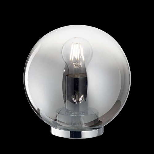 Настольная лампа Ideal Lux Mapa Tl1 D20 Cromo Sfumato 186863 Настольная лампа Ideal Lux Mapa Tl1 D20 Cromo Sfumato 186863