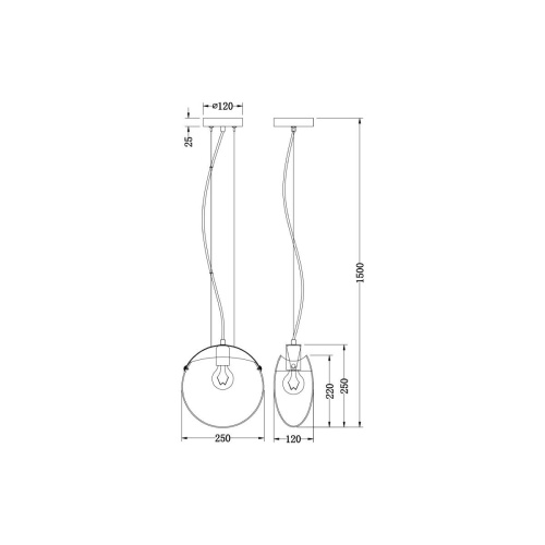 Подвесной светильник Vele Luce Dialma VL5183P21 Подвесной светильник Vele Luce Dialma VL5183P21