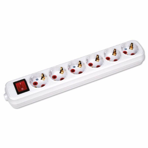 Колодка Horoz 6гн с/з 200-600-602 HRZ00001528 Колодка Horoz 6гн с/з 200-600-602 HRZ00001528