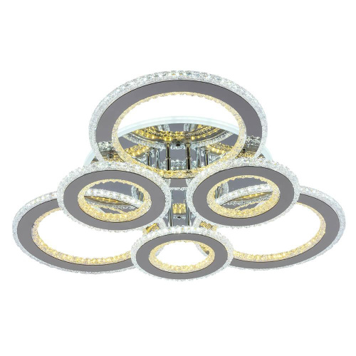 Потолочная светодиодная люстра Profit Light 8040/3+3 CHR Потолочная светодиодная люстра Profit Light 8040/3+3 CHR