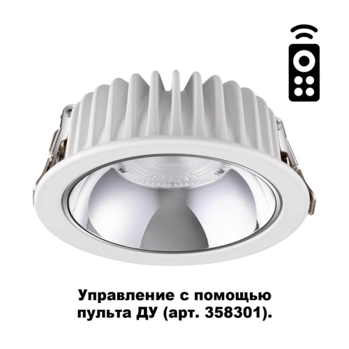 Встраиваемый светодиодный светильник Novotech Spot Mars 358297 Встраиваемый светодиодный светильник Novotech Spot Mars 358297