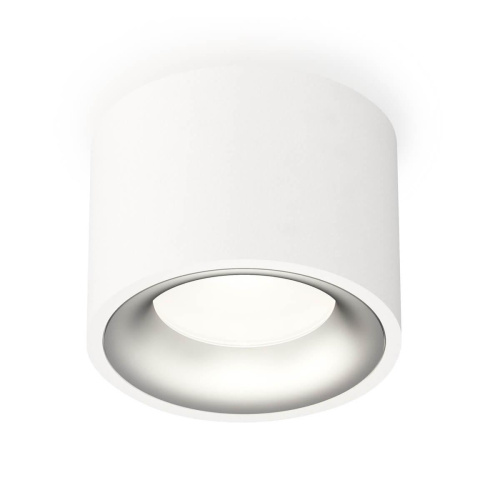 Комплект накладного светильника Ambrella light XS7510023 SWH/MCH белый песок/хром матовый (C7510, N7013) Комплект накладного светильника Ambrella light XS7510023 SWH/MCH белый песок/хром матовый (C7510, N7013)