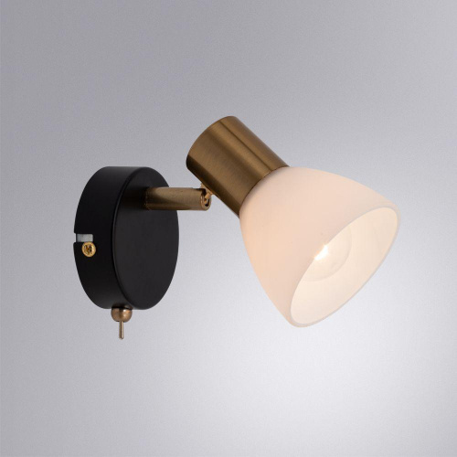 Спот Arte Lamp Falena A3117AP-1BK Спот Arte Lamp Falena A3117AP-1BK