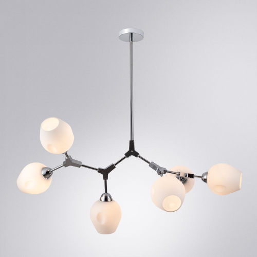 Подвесная люстра Arte Lamp Yuka A4103SP-6CC Подвесная люстра Arte Lamp Yuka A4103SP-6CC