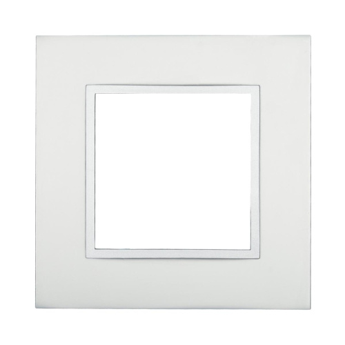 Рамка LK Studio 1-постовая из натурального анодированного алюминия LK45 854123-1 Рамка LK Studio 1-постовая из натурального анодированного алюминия LK45 854123-1
