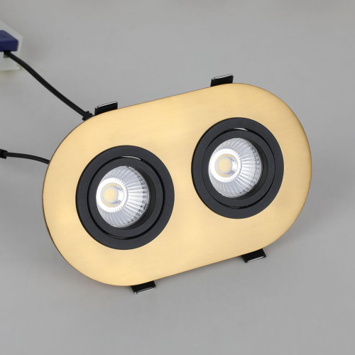 Встраиваемый светодиодный светильник Favourite Retro 2789-2C Встраиваемый светодиодный светильник Favourite Retro 2789-2C