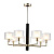 Подвесная люстра Crystal Lux Maestro SP-PL7 Gold